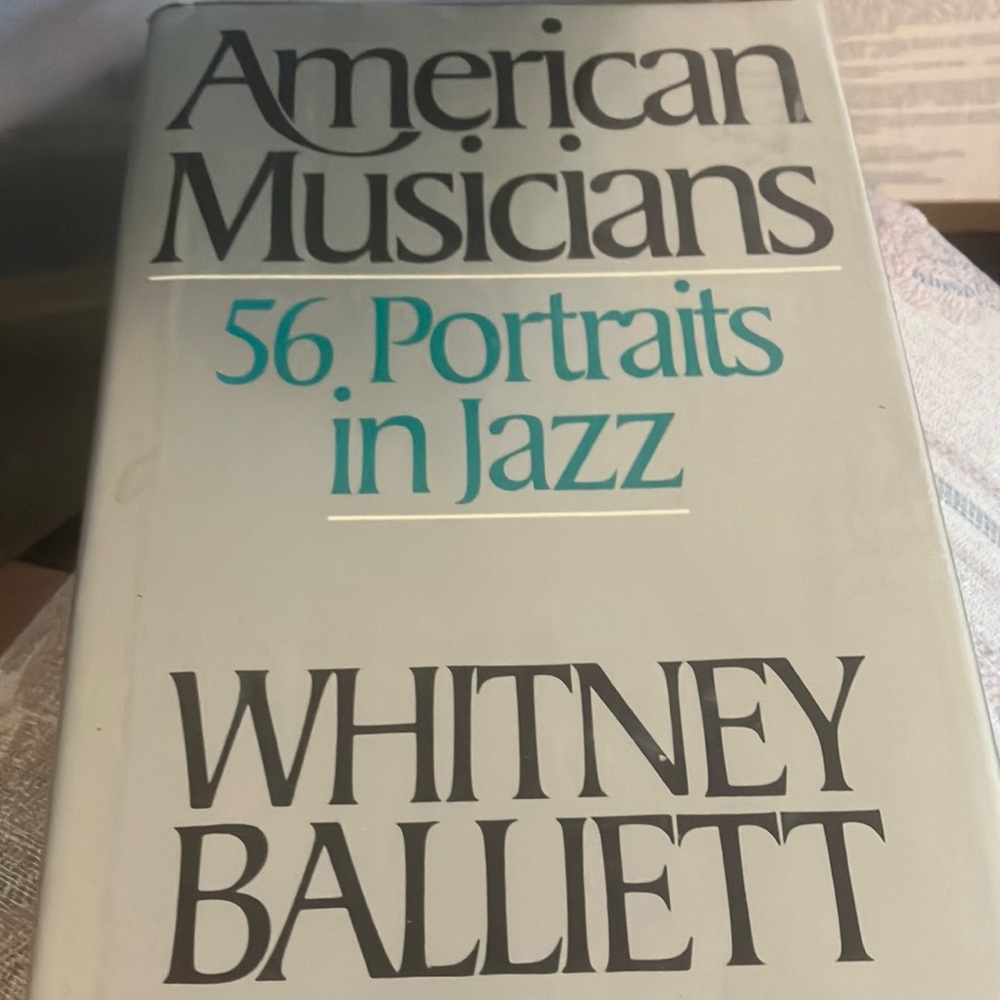 American Musicians: 56 Portraits in Jazz Book